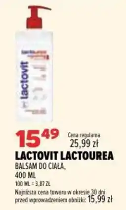 Drogerie Natura Lactovit Lactourea Balsam do ciała oferta
