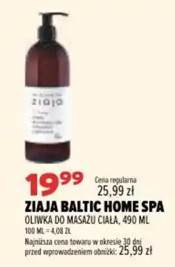 Drogerie Natura Ziaja Baltic Home Spa Oliwka do masażu ciała oferta