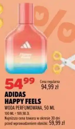 Drogerie Natura Adidas Happy Feels Woda Perfumowana oferta