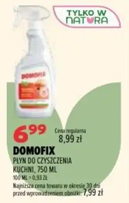 Drogerie Natura DOMOFIX PŁYN DO CZYSZCZENIA KUCHNI oferta