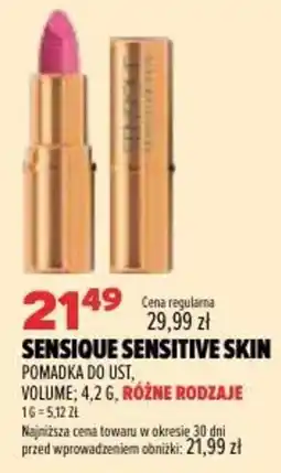 Drogerie Natura Sensique Sensitive Skin Pomadka do ust oferta