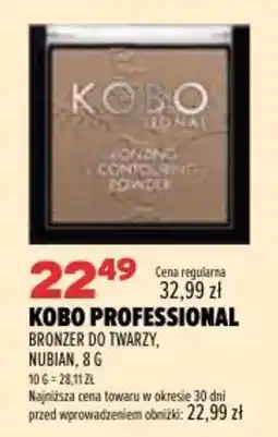 Drogerie Natura Kobo Professional Bronzer do twarzy, Nubian oferta