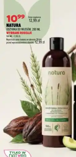 Drogerie Natura Natura Odżywka do Włosów oferta