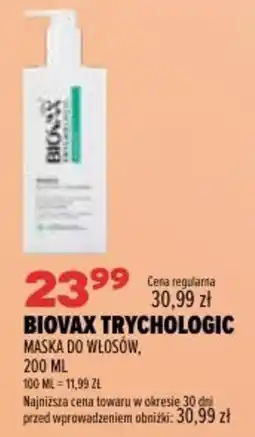 Drogerie Natura BioVax Trychologic Maska do Włosów oferta