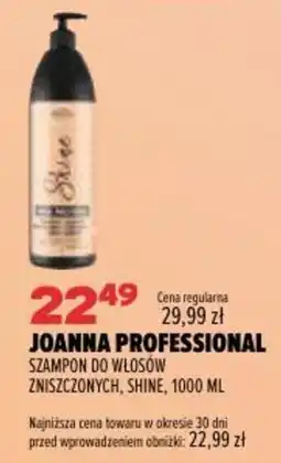 Drogerie Natura Joanna Professional Szampon do Włosów Zniszczonych, Shine oferta
