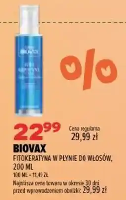 Drogerie Natura BioVax Fitokeratyna w płynie do włosów oferta