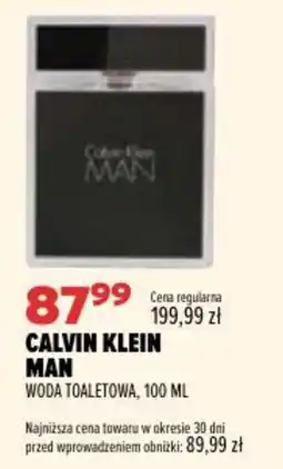 Drogerie Natura Calvin Klein Man Woda Toaletowa oferta