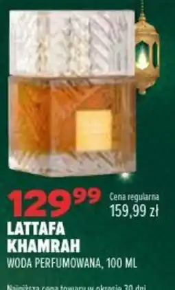 Drogerie Natura Lattafa Khamrah Woda Perfumowana oferta