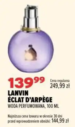 Drogerie Natura Lanvin Éclat d'Arpège Woda Perfumowana oferta