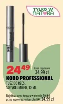 Drogerie Natura Kobo Professional Tusz do rzęs, 50! Volumized oferta