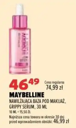 Drogerie Natura Maybelline Nawilżająca Baza Pod Makijaż, Grippy Serum oferta