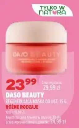 Drogerie Natura Daso Beauty Regenerująca Maska do ust oferta