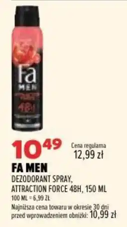 Drogerie Natura Fa Men Dezodorant Spray oferta
