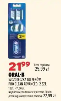 Drogerie Natura Szczoteczka do zębów Oral-B Pro Clean Advanced oferta