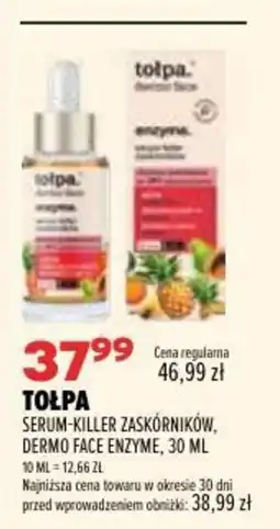 Drogerie Natura TOŁPA SERUM-KILLER ZASKÓRNIKÓW, Dermo Face Enzyme oferta
