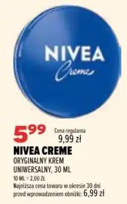 Drogerie Natura NIVEA CREME Oryginalny krem uniwersalny oferta