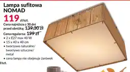 Agata Meble Lampa sufitowa nomad oferta