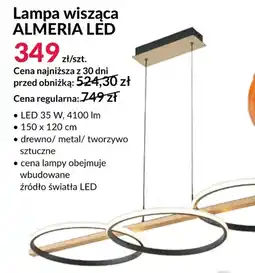 Agata Meble Lampa wisząca almeria led oferta