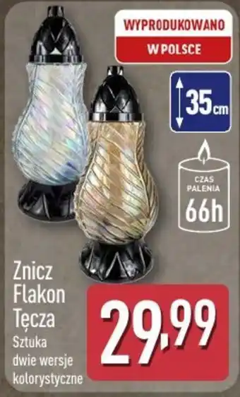 Znicz Flakon Tęcza