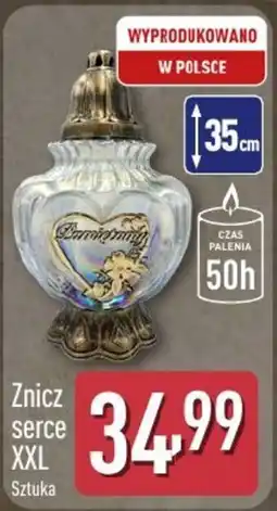 ALDI Znicz serce XXL Sztuka oferta