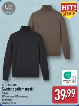 ALDI UP2FASHION Sweter z golfem męski oferta
