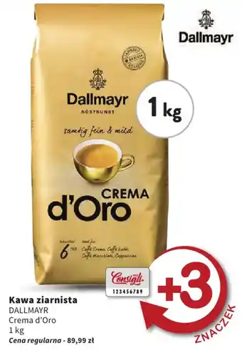 Kawa ziarnista DALLMAYR Crema d'Oro