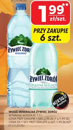 Top Market Woda Mineralna Żywiec Zdrój oferta