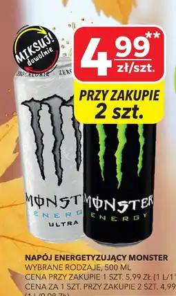 Top Market Napój Energetyzujący Monster oferta