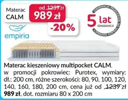 Agata Meble Materac kieszeniowy multipocket CALM oferta