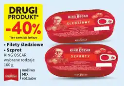 Intermarche King Oscar Filety śledziowe Szprot oferta