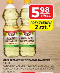 Top Market Olej Rzepakowy Spiżarnia Dworska oferta
