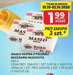 Top Market Masło Ekstra z Mleczarni Mlekovita oferta
