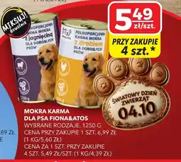 Top Market Mokra karma dla psa Fioną&Atos oferta