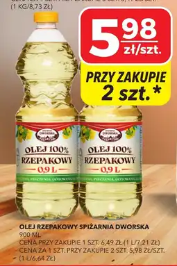 Top Market Olej rzepakowy spiżarnia Dworska oferta