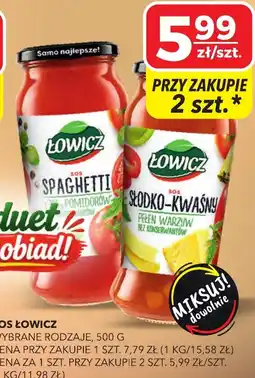 Top Market Duet obiad! Sosy Łowicz oferta