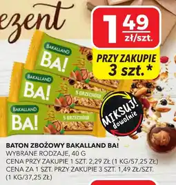 Top Market Baton Zbożowy Bakalland BA! oferta