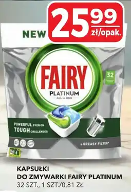 Top Market Kapsułki do zmywarki Fairy Platinum oferta
