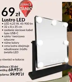 Agata Meble Lustro LED oferta