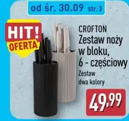 ALDI Zestaw noży w bloku oferta