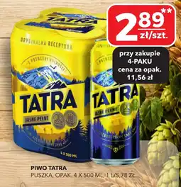 Top Market Piwo Tatra oferta
