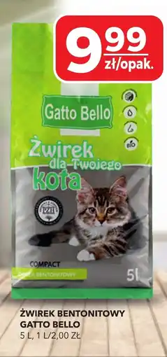 Top Market Żwirek Bentonitowy Gatto Bello oferta