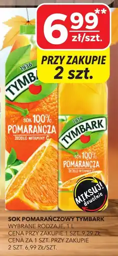 Top Market Sok pomarańczowy Tymbark oferta
