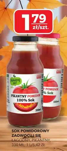 Top Market Sok Pomidorowy Zaowocuj Się oferta