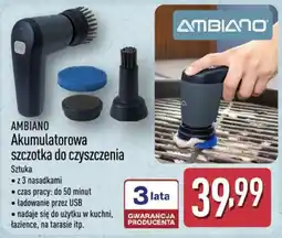 ALDI Ambiano Akumulatorowa szczotka do czyszczenia oferta