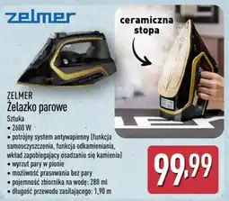 ALDI Żelazko parowe Zelmer oferta