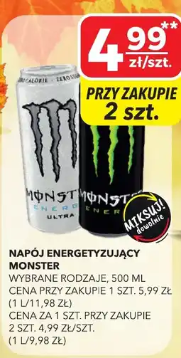 Top Market Napój Energetyzujący Monster oferta