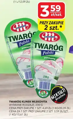 Top Market Twaróg Klinek Mlekovita oferta