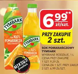 Top Market Sok pomarańczowy Tymbark oferta