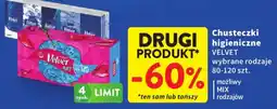 Intermarche Chusteczki higieniczne Velvet oferta