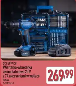 ALDI Scheppach Wiertarko-wkrętarka akumulatorowa 20 V oferta